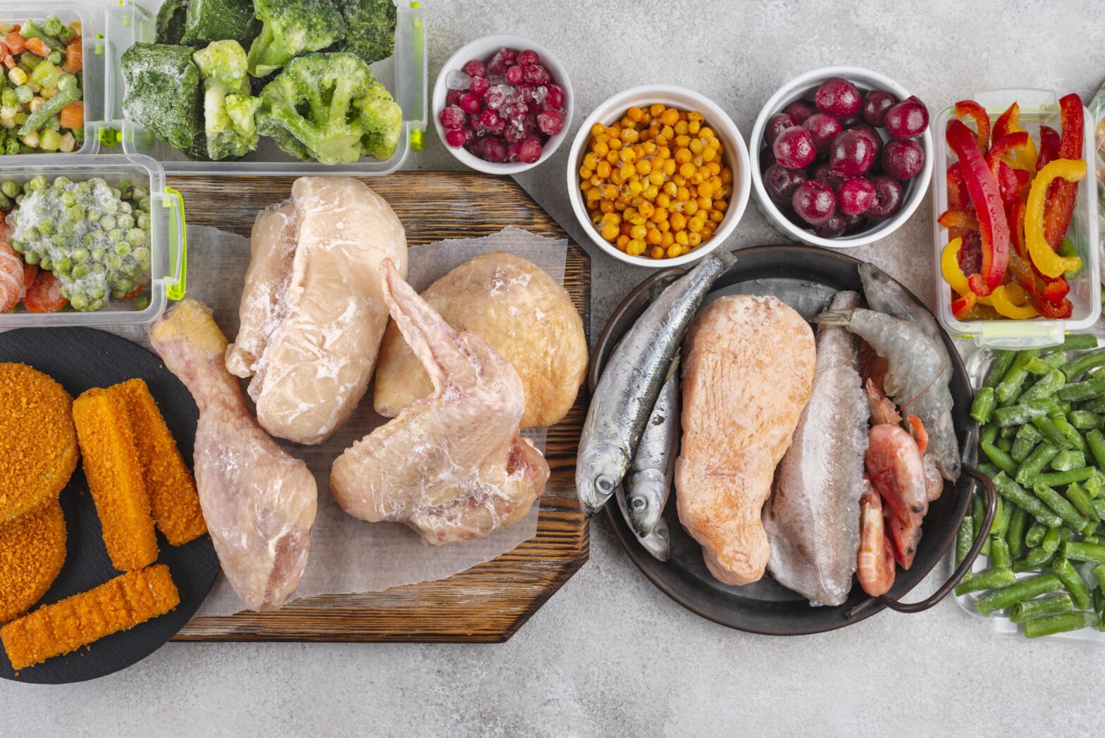 Homemade Frozen Chicken Foods from Freezer to Table